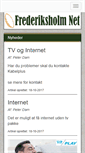 Mobile Screenshot of frederiksholmnet.dk